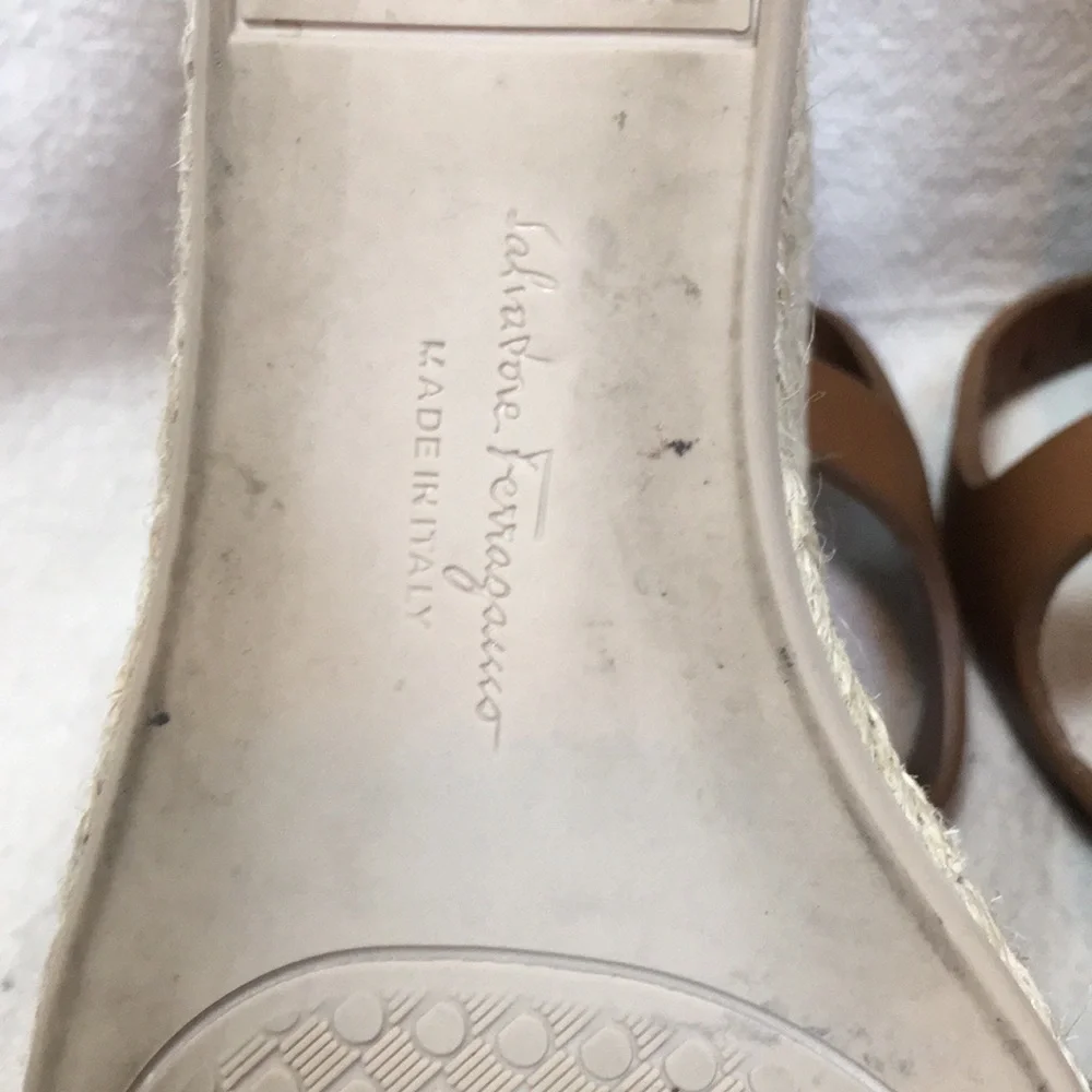 Salvatore Ferragamo Gioela Wedge Sandals